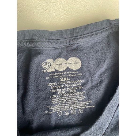 WB 100 Scooby Doo Zoinks! Graphic Print T-Shirt XXL - Picture 2 of 3